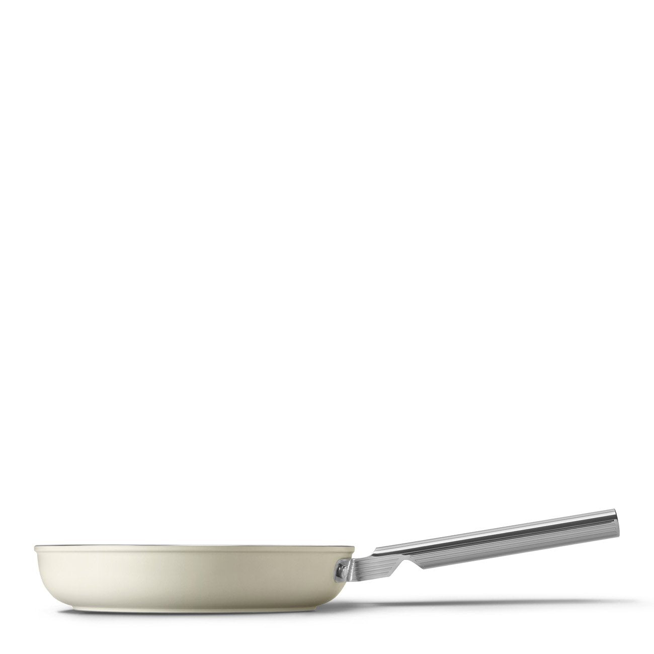Smeg Fpf2402crm Bratpfanne, 24 Cm, Keramik, Edelstahlgriff, Mattcreme