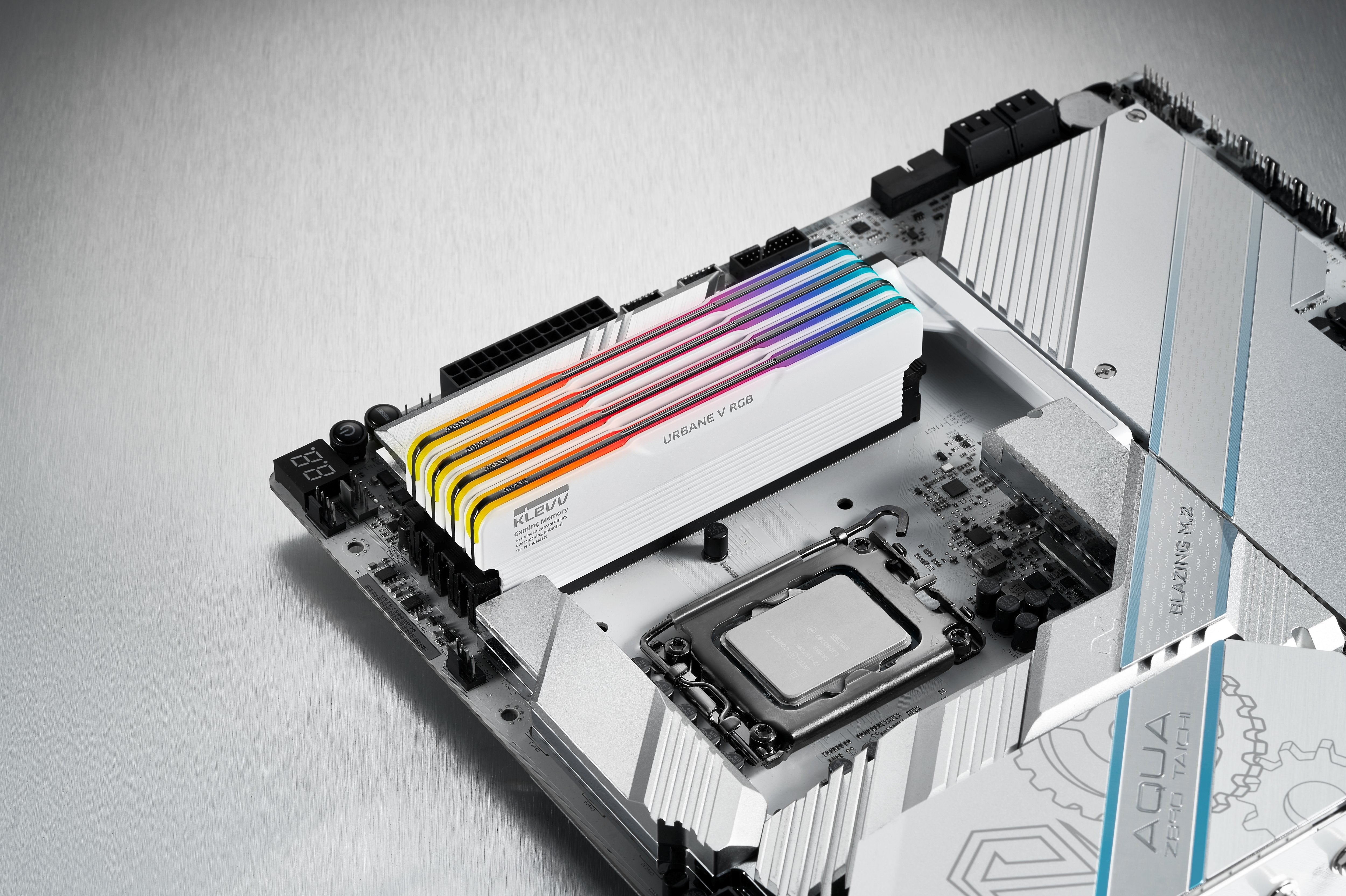 32gb Klevv (16gbx2) Urban V Rgb 6000 Cl28 White