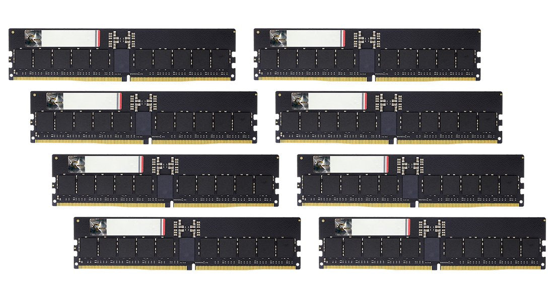 G.Skill Rimm 384 Gb Ddr5-6000 8x 48 Gb) Octo-Kit Ecc (Negro, F5-6000r3036g48ge8-G5n, Zeta R5 Neo, Registered, Amd Expo) F5-6000r3036g48ge8-G5n