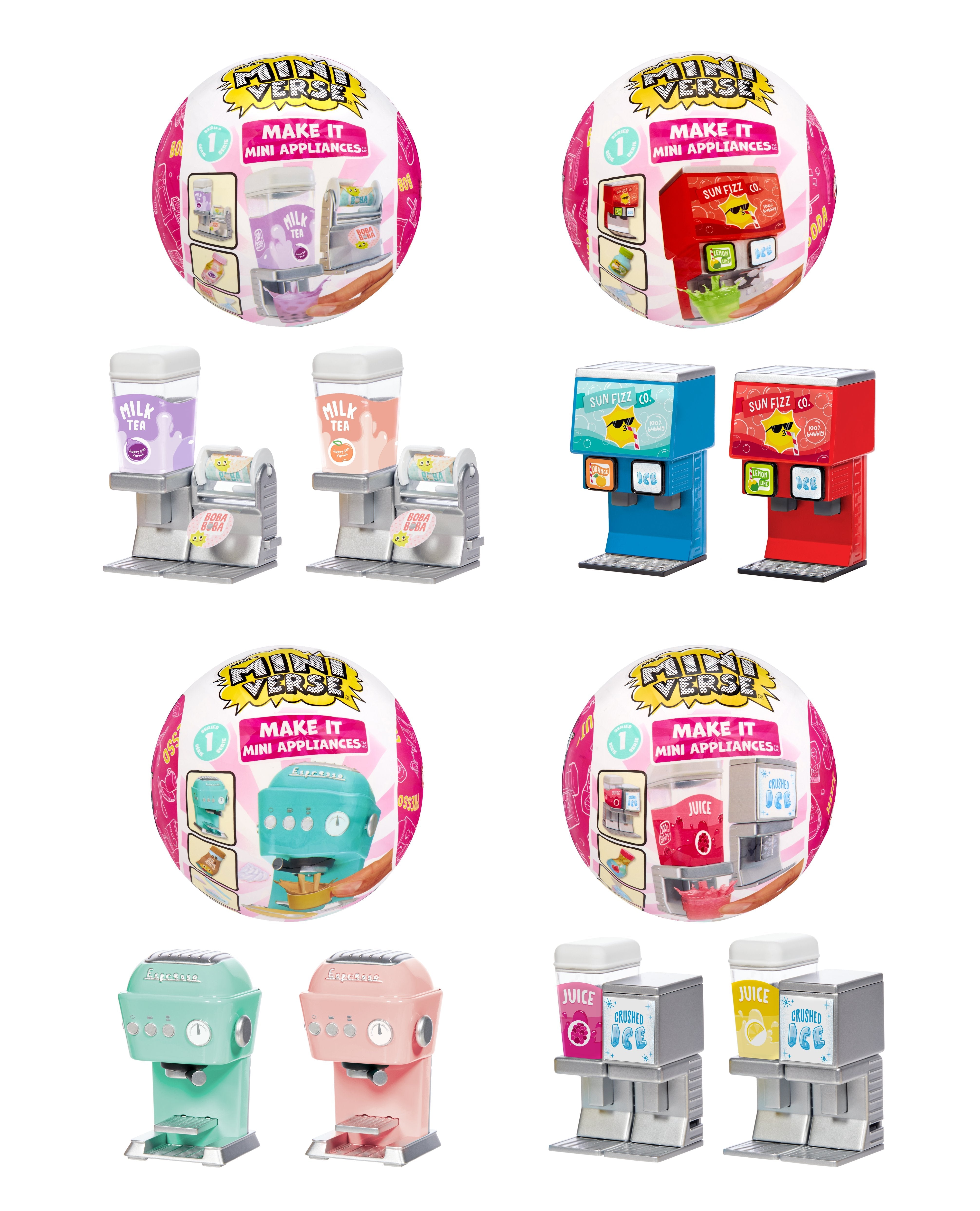 Mga Entertainment Mga'S Miniverse Make It Mini Electrodomésticos Mini Coleccionables, Accesorios Para Muñecas Artículos Surtidos 505600-Euc
