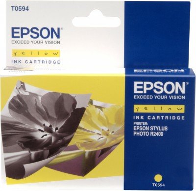 EAN 0010343607026 - Epson STYLUS PHOTO R2400 Ink Cartridge (Yellow) cartucho de tinta Original Amarillo imagen 2