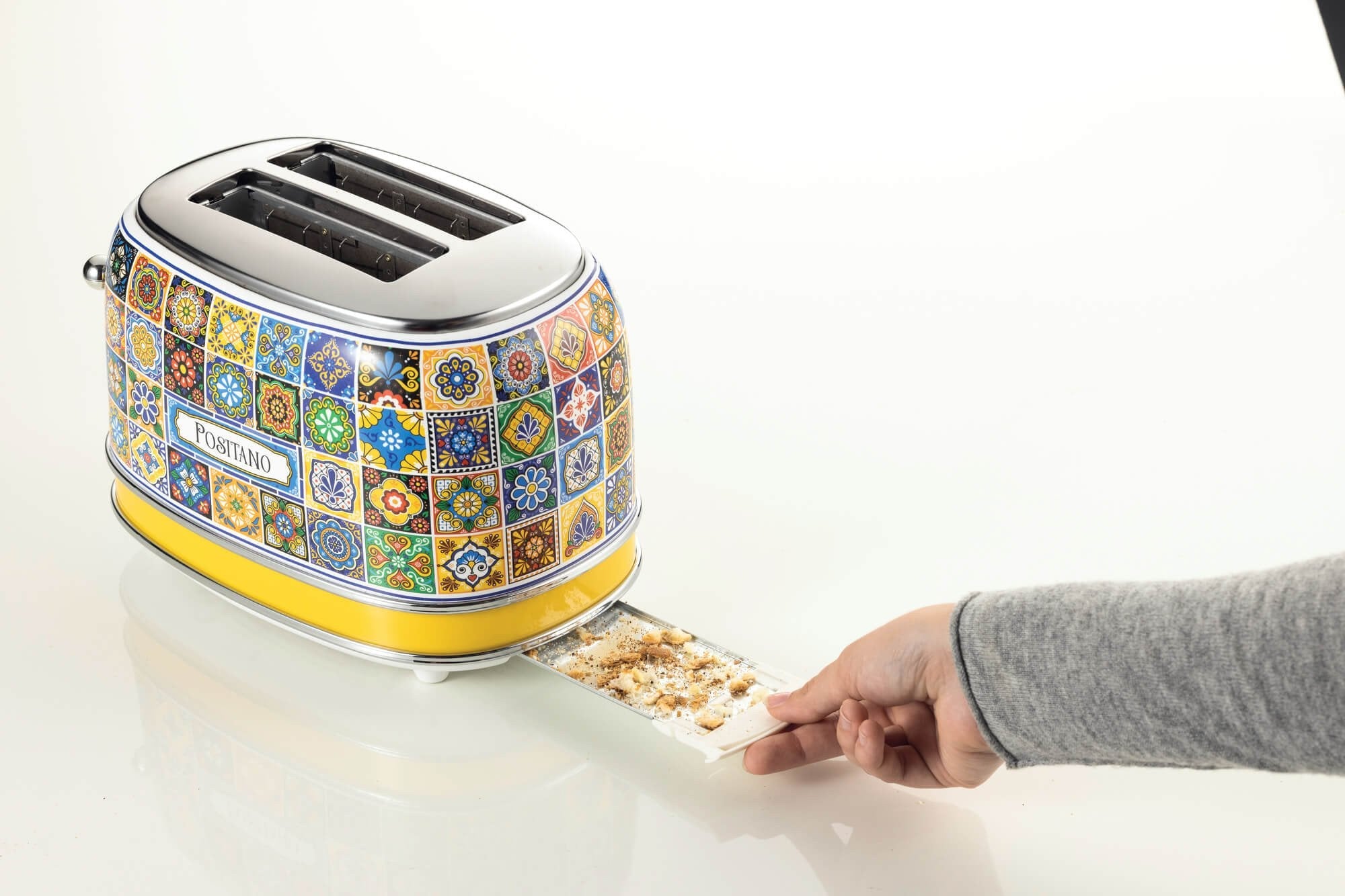 Tostadora Ariete 0155/0p 6 2 Rebanada(S) 815 W Multicolor, Amarillo