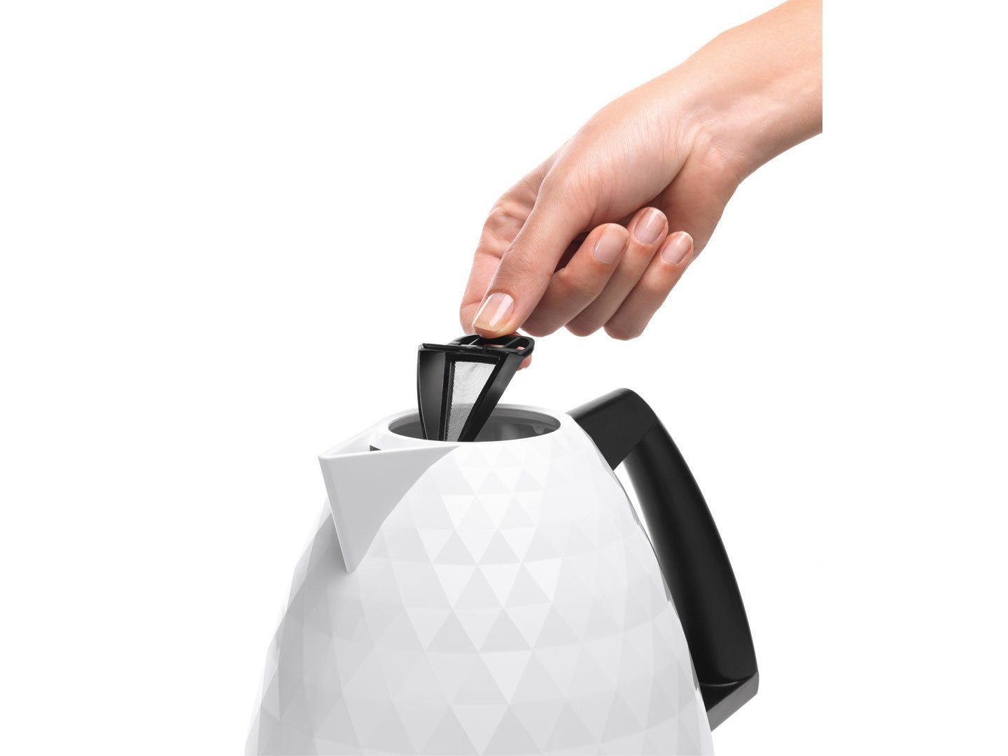 Tetera De'Longhi Brillante Kbj 2001.W  Eléctrica 1,7 L 2000 W Blanco