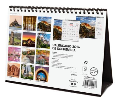 EAN 8422952402237 - Finocam 780324126 calendario Mesa imagen 6
