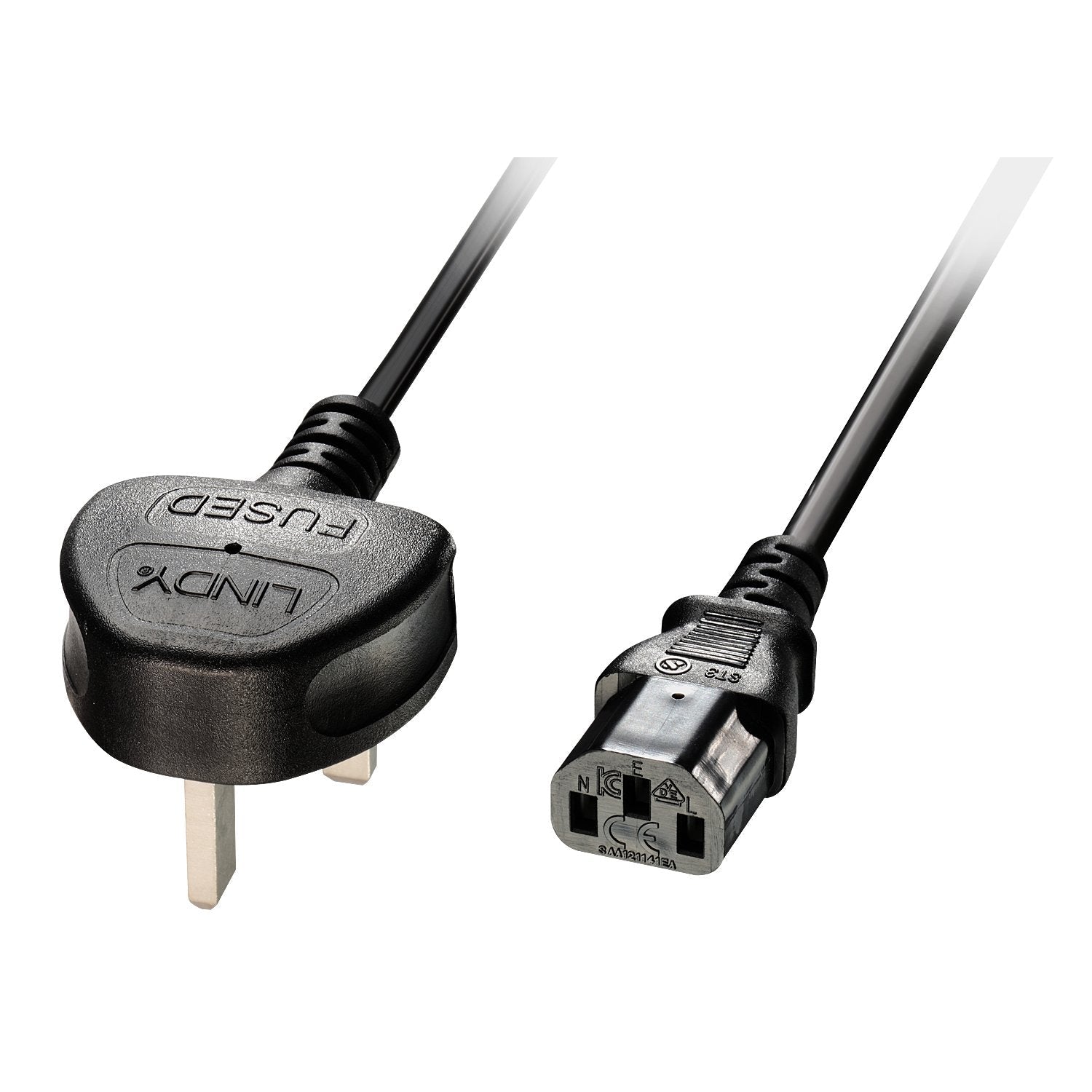 EAN 4002888304351 - Lindy 30435 cable de transmisión Negro 5 m C13 acoplador imagen 1