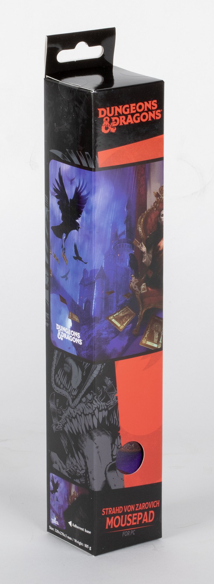 Alfombrilla Gaming Konix Dungeons And Dragons  Curse Of Strahd 320x270mm  Kx-Dnd-Mp-Strah-Pc