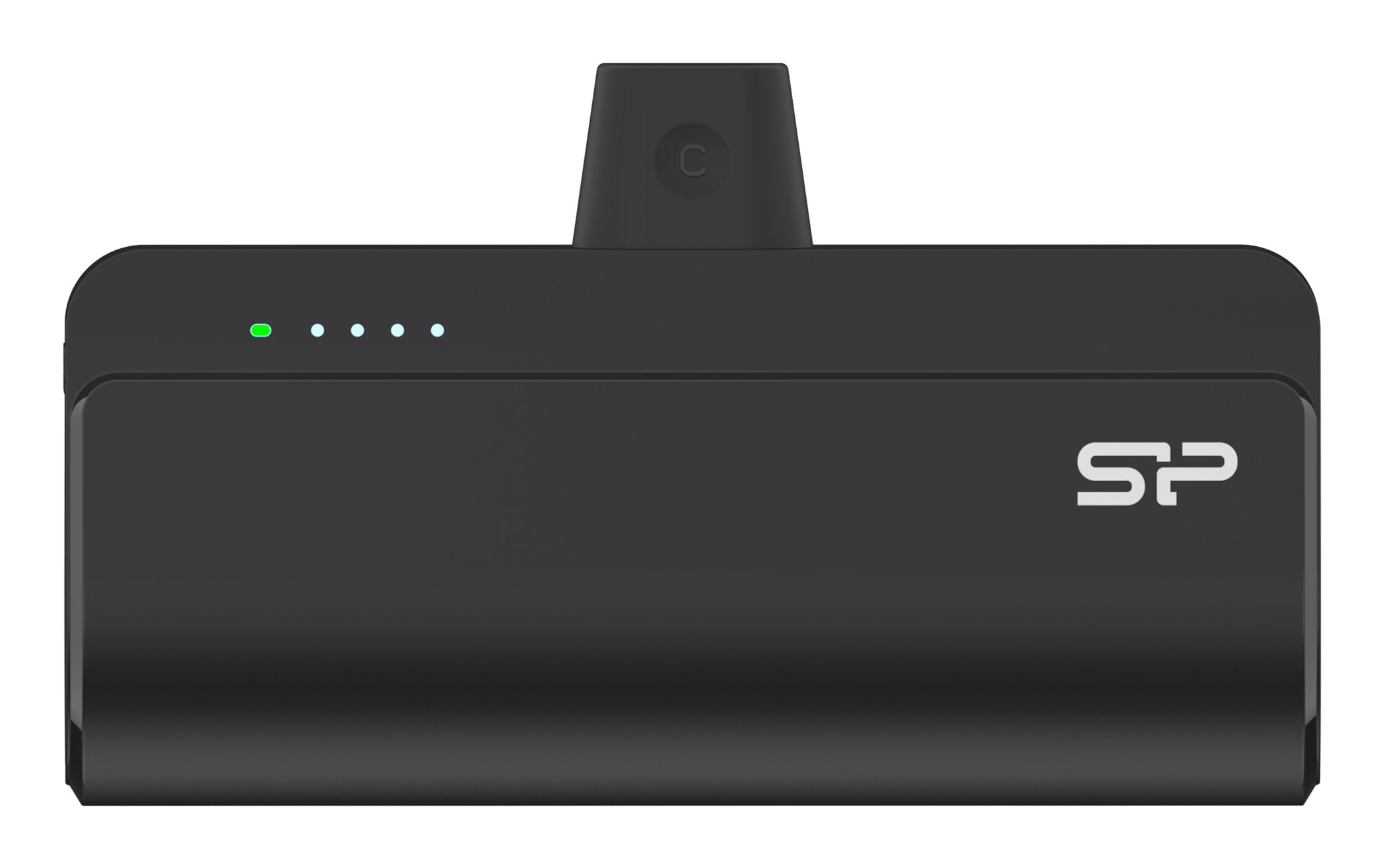 Silicon  Power Bank Qd50 5000mah Quick Energy, Black