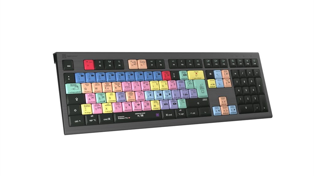 EAN 5707795018764 - Logickeyboard Adobe Premiere Pro CC Astra 2 teclado Universal USB QWERTZ Alemán Gris imagen 4