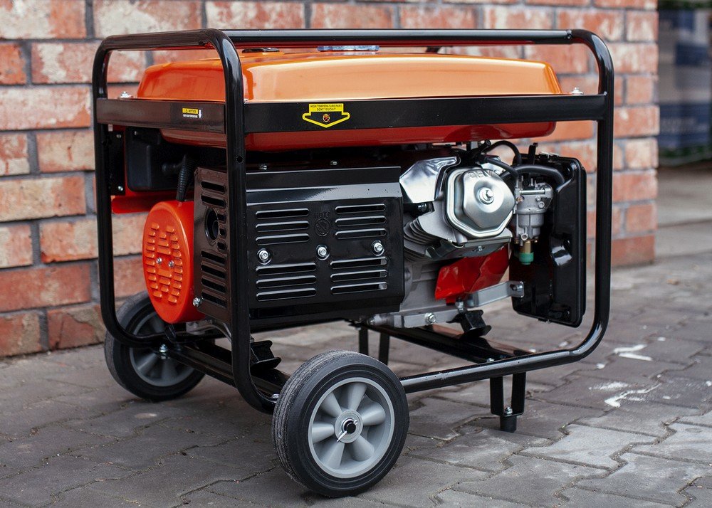 EAN 5905090330356 - Extralink EX.30356 motor-generador 5000 W 25 L Negro, Naranja imagen 5