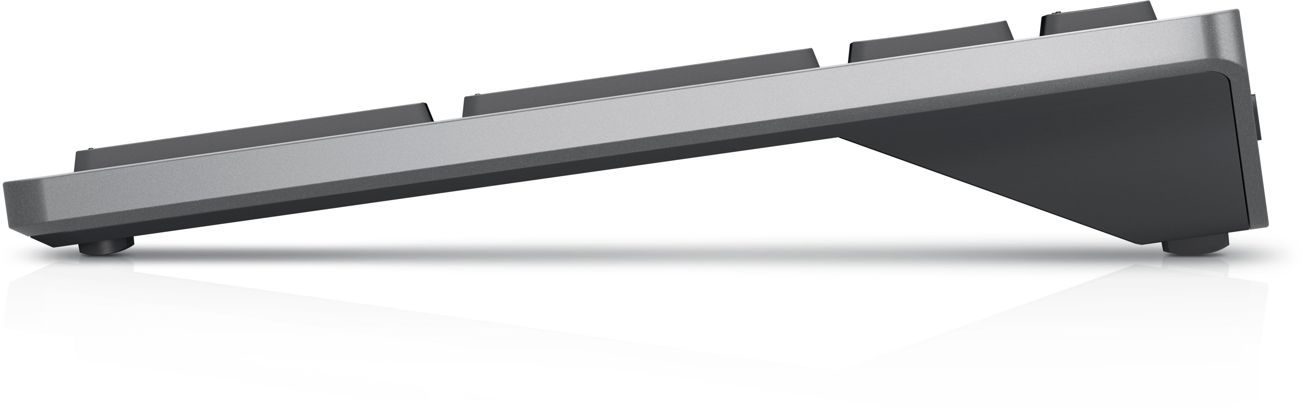 EAN 0884116434221 - DELL KB740 teclado Oficina RF Wireless + Bluetooth Internacional de EE.UU. Gris, Negro imagen 4