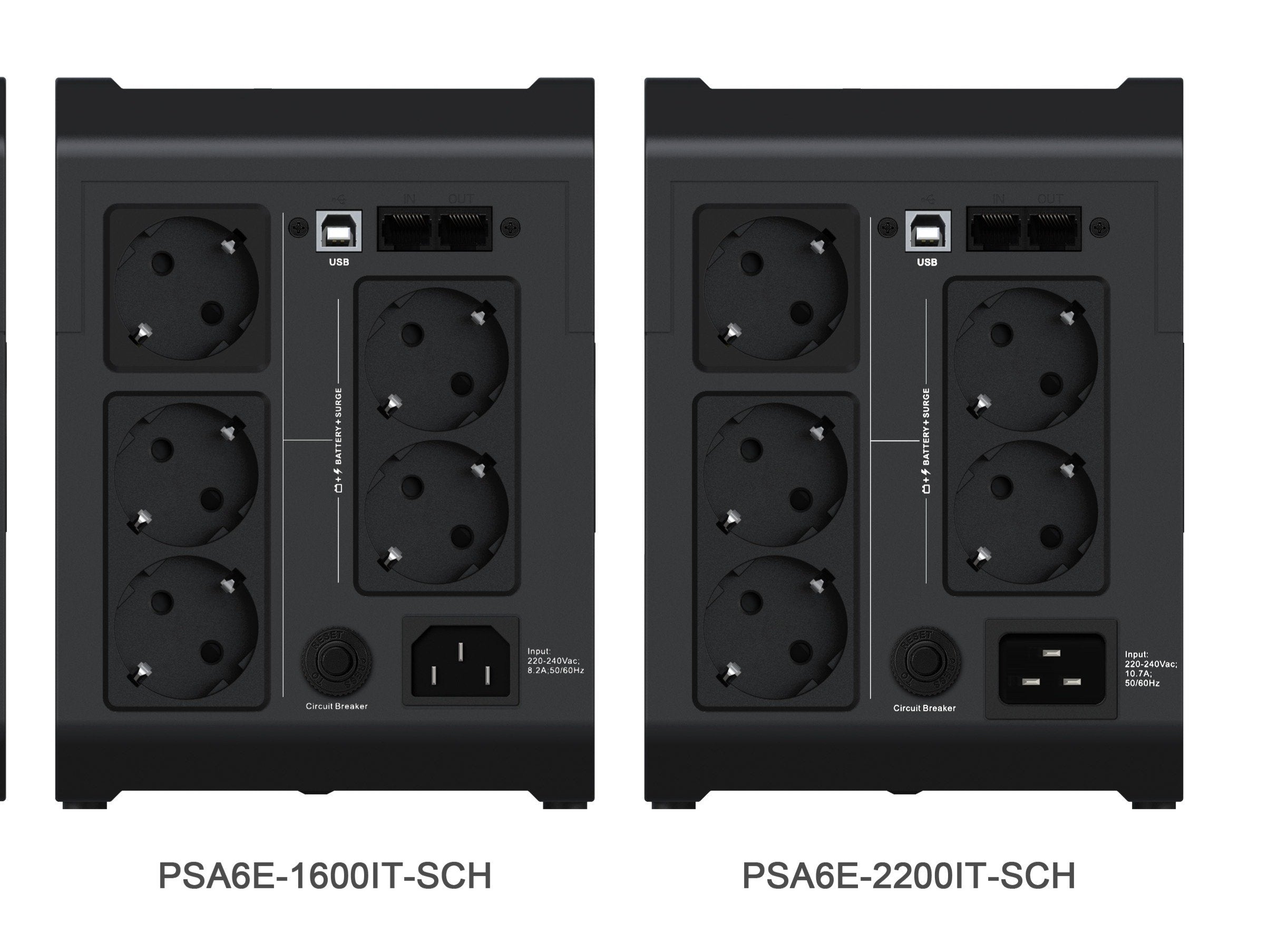 EAN 0767041045079 - Vertiv PSA6E-1600IT-SCH sistema de alimentación ininterrumpida (UPS) Línea interactiva 1,6 kVA 925 W 5 sa imagen 3