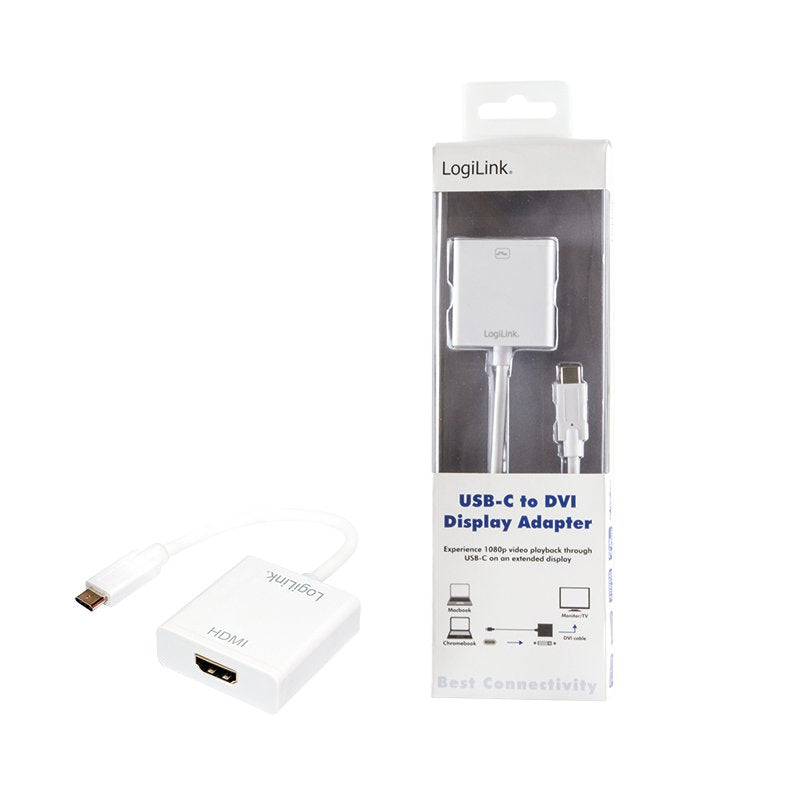 Logilink Adaptador Usb 3.1 , Usb Type-C A Dvi