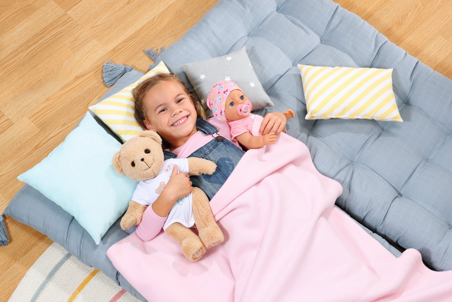 Muñeco Peluche Osito Blanco Baby Born 36cm