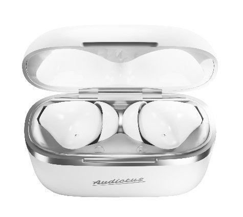 Auriculares Bluetooth In Ear Audictus Dopamine 2.0 Tws Bt5.1 Microfono Blanco