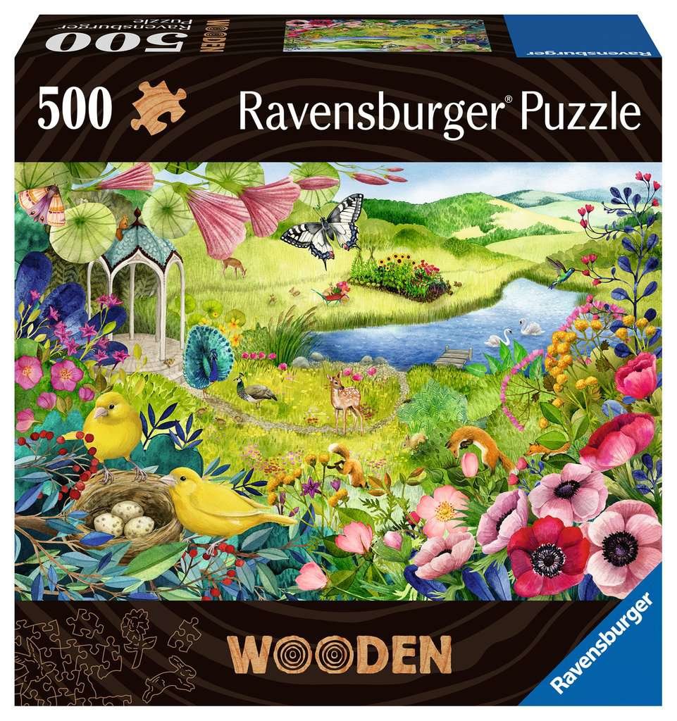Ravensburger Wooden Puzzle Jardín Salvaje 17513