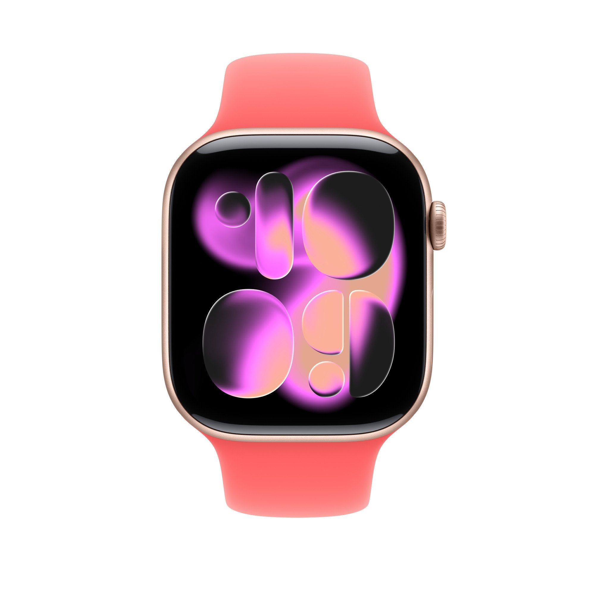 Apple 46mm Bright Guava Sport Band - M L