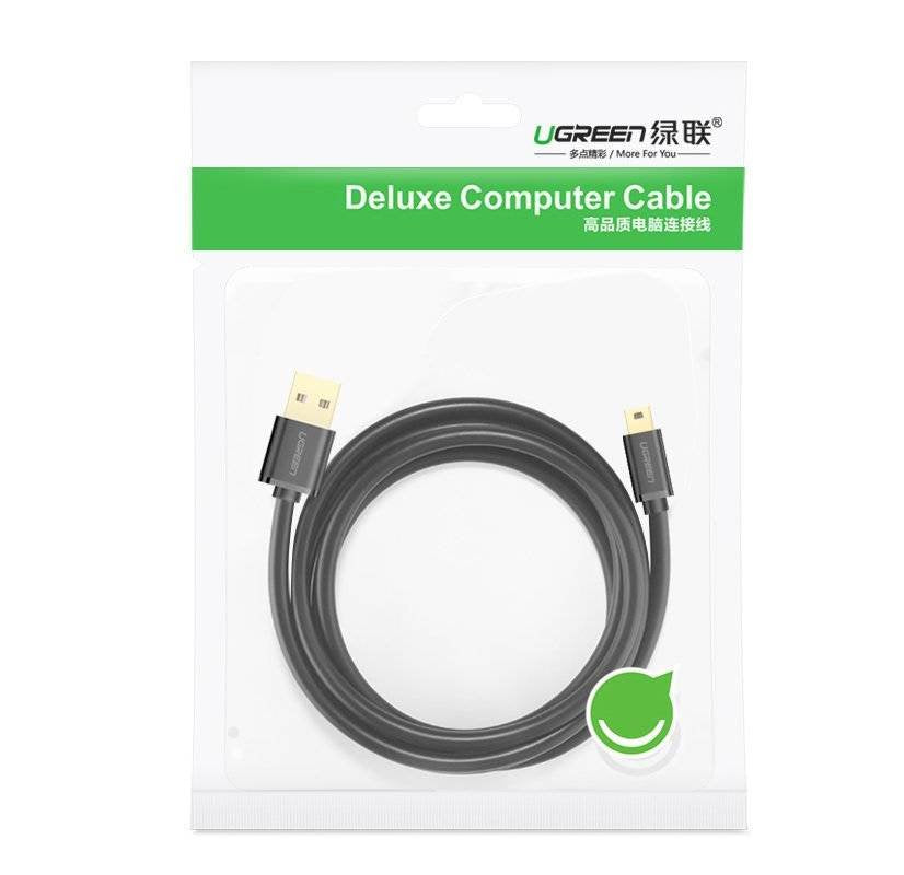 EAN 6957303834723 - Ugreen US132 cable USB USB 2.0 2 m USB A Mini-USB B 0,48 Gbit/s Negro imagen 15