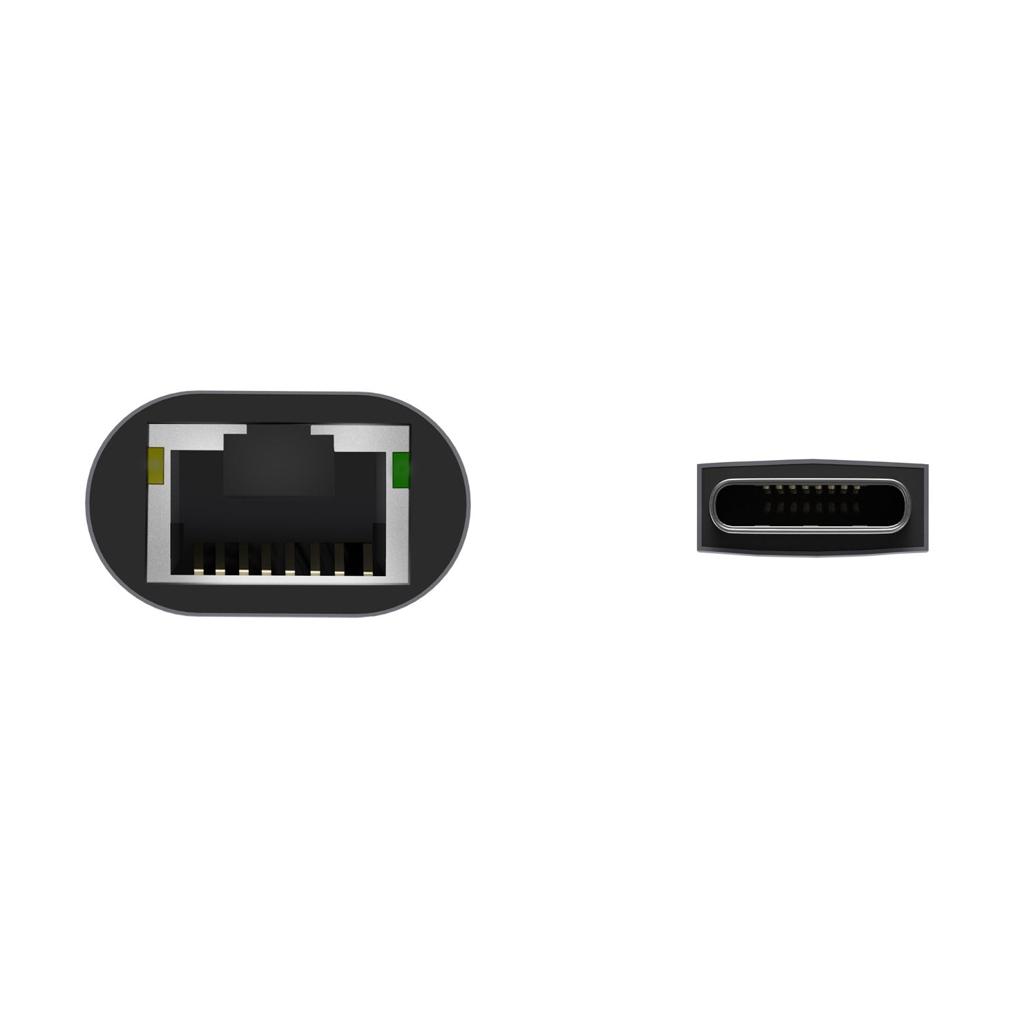Aisens Conversor Usb3.1 Gen1 Usb-C A Ethernet Gigabit 10/100/1000 Mbps - 15cm - Gris