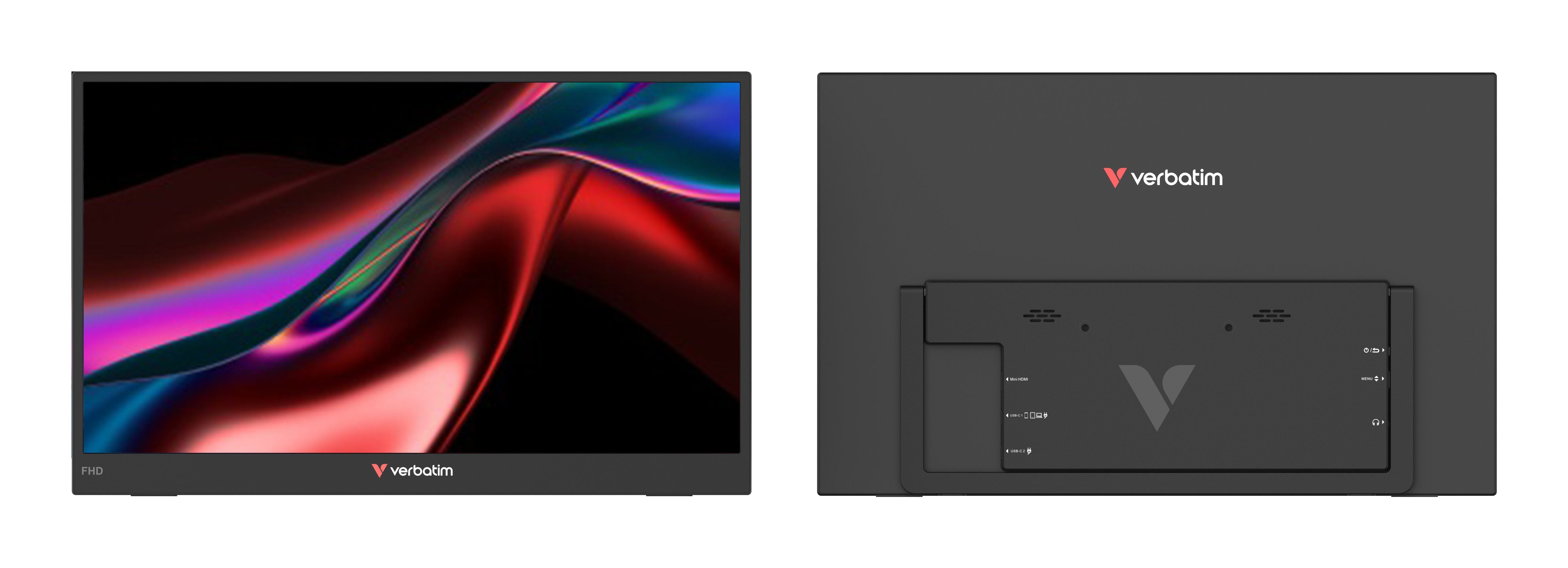 Verbatim Portable 15.6 Dual Monitor Essentials