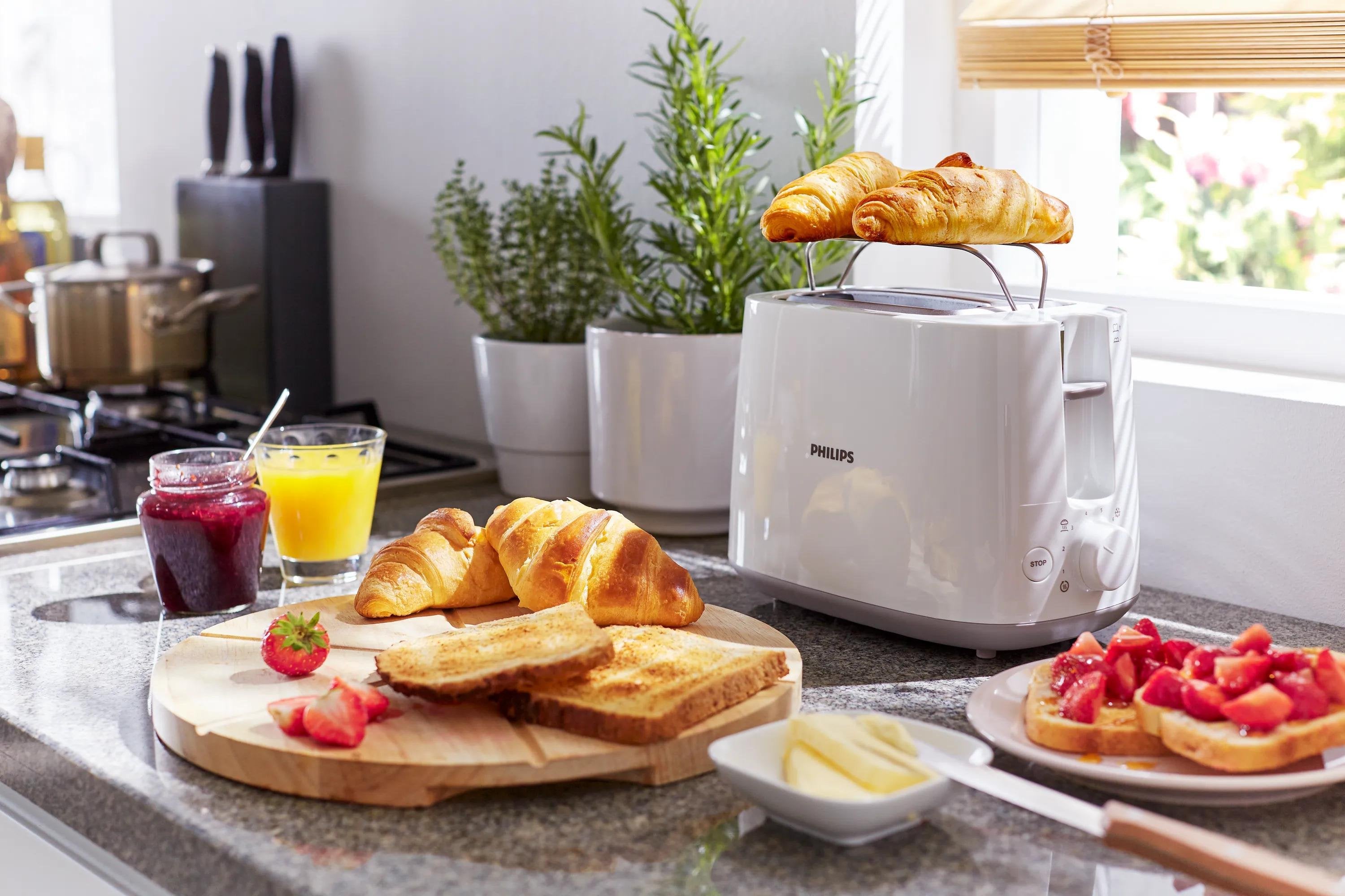 EAN 8710103806660 - Philips Daily Collection HD2582/00 tostadora 8 2 rebanada(s) 900 W Blanco imagen 2