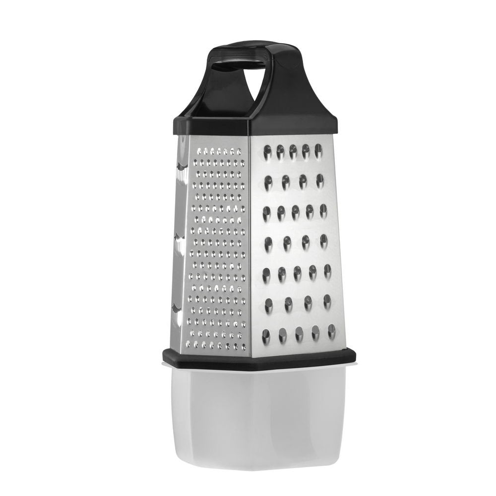 EAN 4260709010250 - Resto Kitchenware 95413 cortador de verduras en espiral o rallador manual Caja ralladora Negro, Acero ino imagen 13