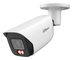 Camara  (Dh-Ipc-Hfw3449ep-As-Il-0280b) Dahua Ip  Bullet Serie 3, 4mp, Ir 50m, Ip67, Soporta Microsd Hasta 512gb, 12 Vdc / Poe, Fija 2.8mm