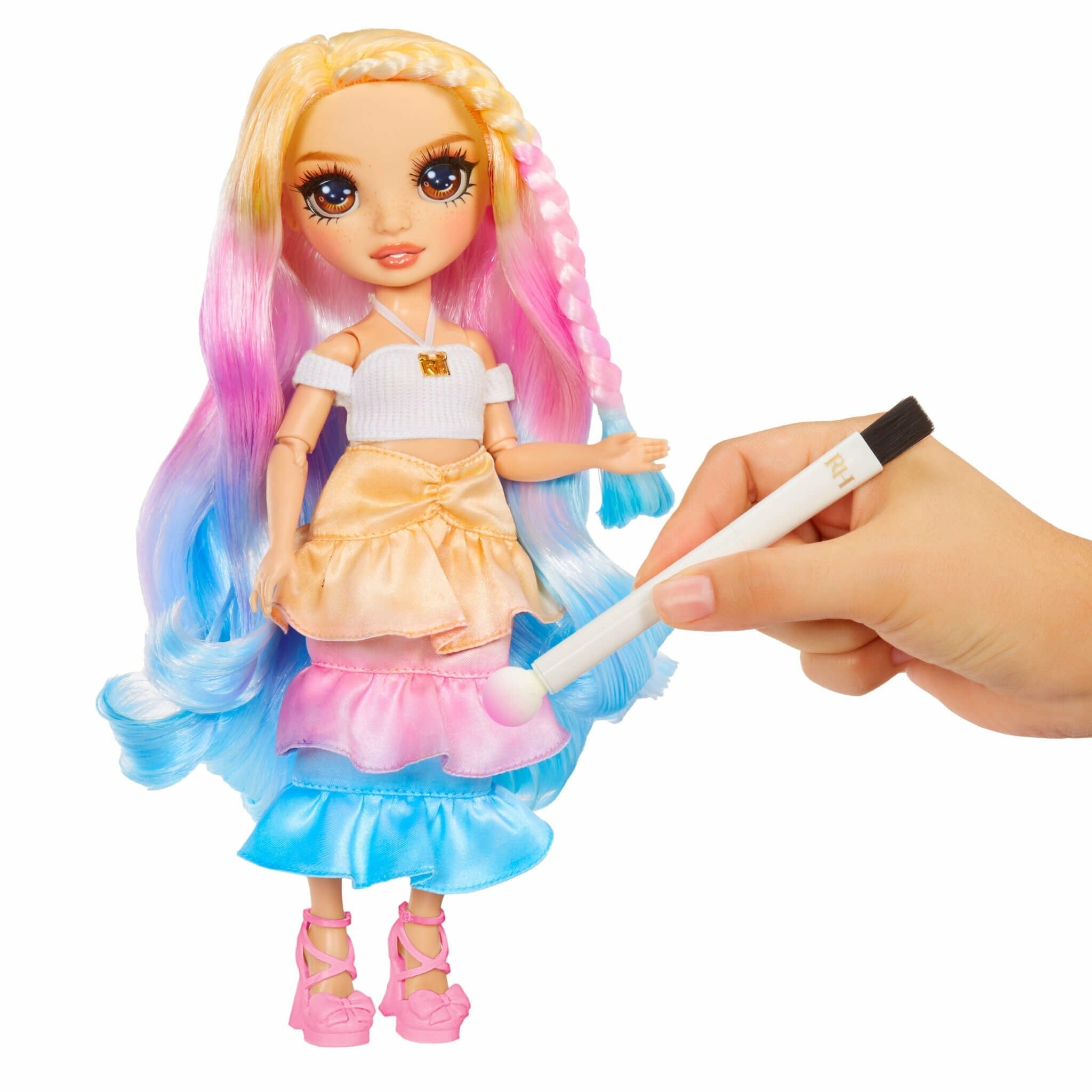 Muñeca  Mga Entertainment Rainbow High Acuarela Y Crear  - Ojos Marrones 507598-Euc