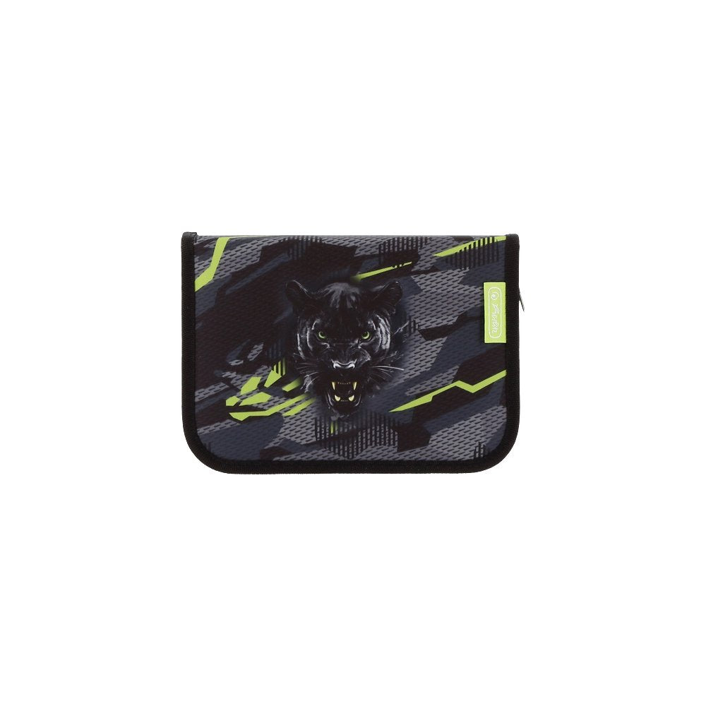 Herlitz Juego De Mochilas Escolares De 4 Piezas, 17 L, Ergonómica,Gris, Verde