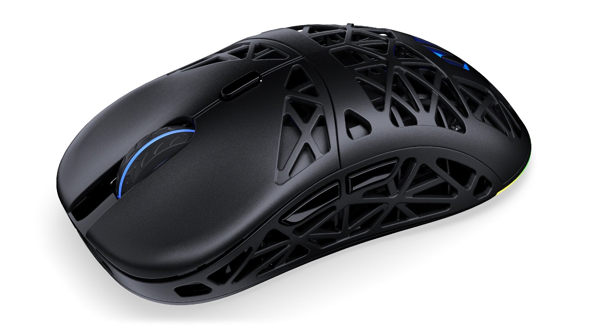 Ratón  Endorfy Liv Plus Wireless Gaming Negro, Incluye Estación De Carga Ey6a016
