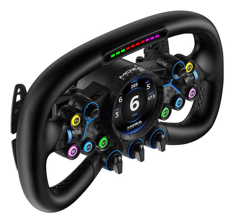 Moza Racing Controlador Rs064 / Vision Gs Wheel Negro