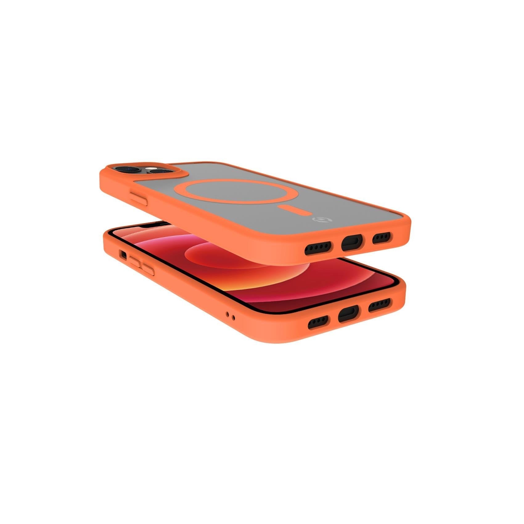 Celly Magmatt Funda Para Iphone 14 15,5 Cm (6.1") Transparente, Amarillo