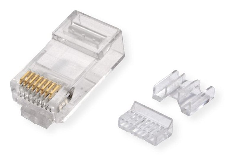 Roline Modular Plug Ungeschirmt Cat.6a (Class Ea), Fr Massiv- Litzendraht, 10 St.