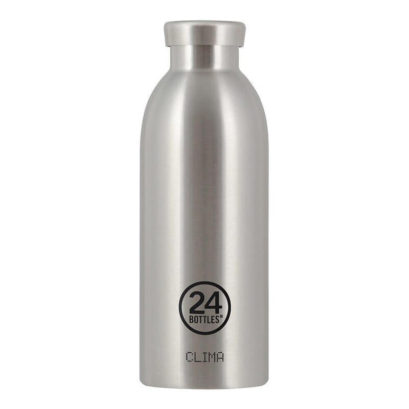24bottles Clima Bottle 050 Brushed Steel