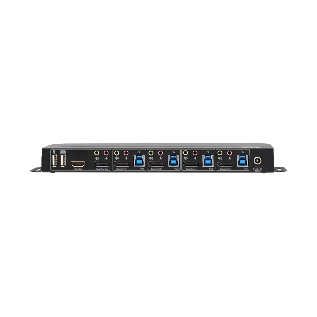 Eaton Tripp Lite  4-Port Displayport/Usb Kvm Switch 4k 60 Hz Hdr Hdcp 2.2 Ir Dp 1.4 Usb Sharing