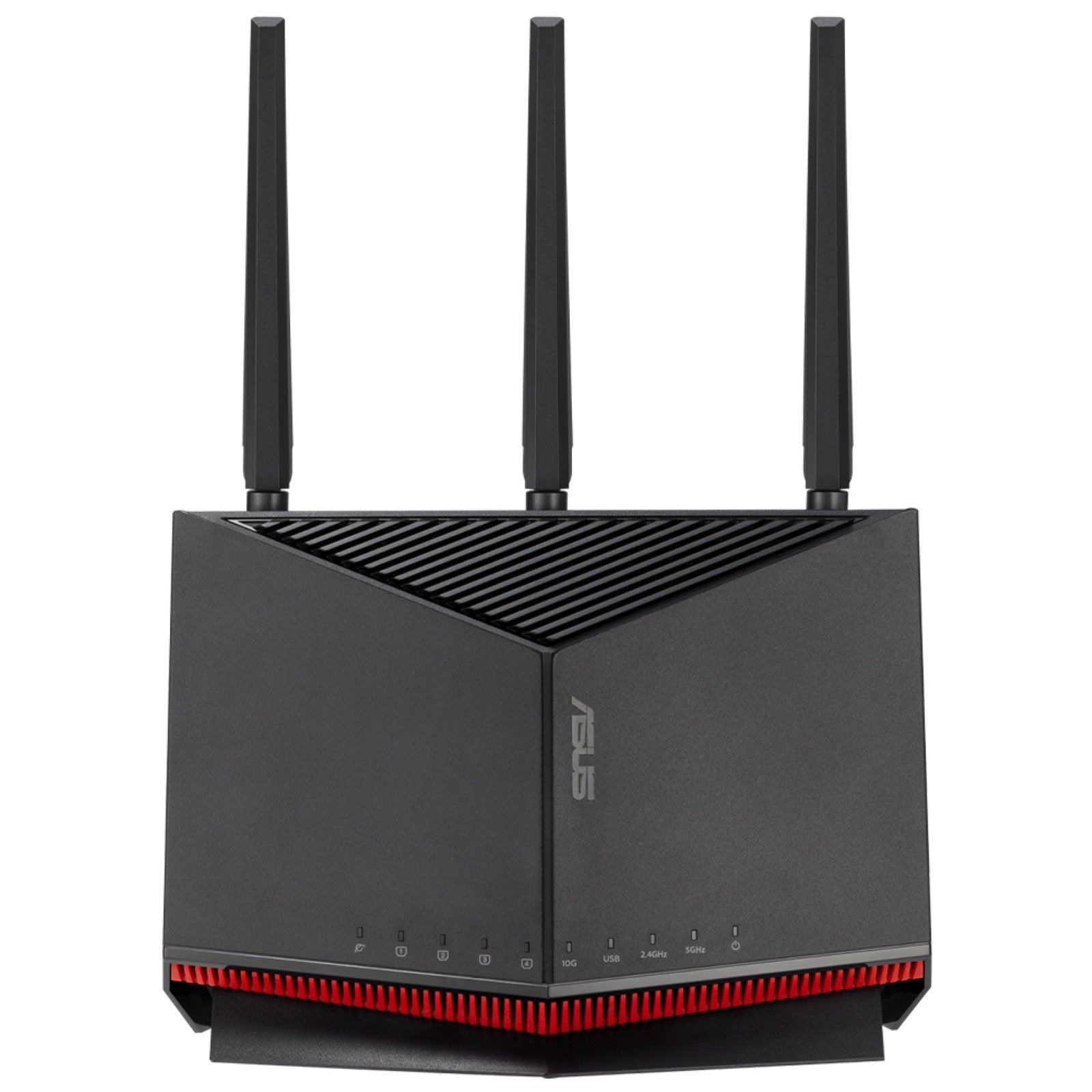 EAN 4711387581452 - ASUS RT-BE86U router inalámbrico 10 Gigabit Ethernet Doble banda (2,4 GHz / 5 GHz) Negro imagen 1