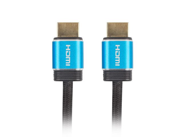 EAN 5901969422429 - Lanberg CA-HDMI-P20CU-0010-BK cable HDMI 1 m HDMI tipo A (Estándar) Negro, Azul imagen 3