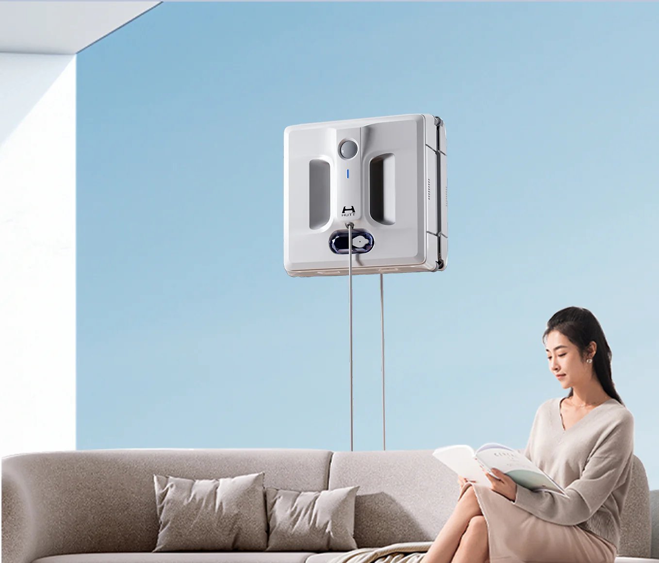 EAN 6971820281006 - Hutt A1 limpiador eléctrico ventana 0,15 L Blanco imagen 3