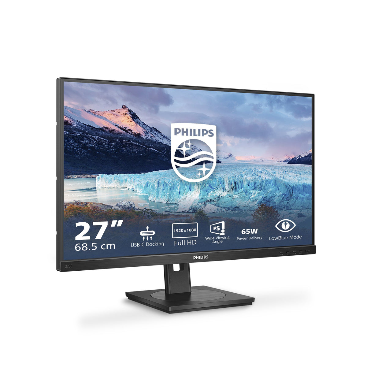EAN 8712581799922 - Philips S Line 273S1/00 pantalla para PC 68,6 cm (27") 1920 x 1080 Pixeles Full HD LCD Negro imagen 4