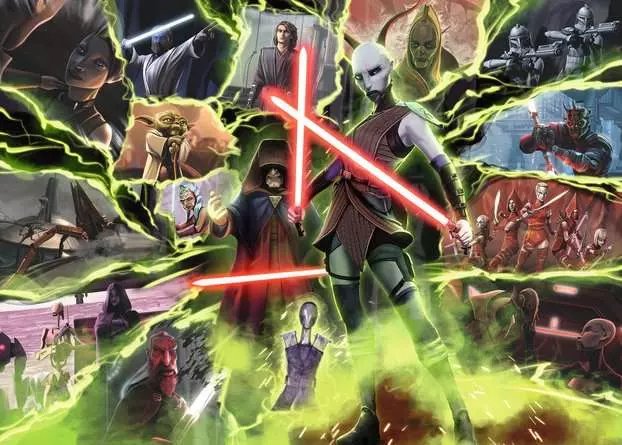 Ravensburger Puzzle Star Wars Villano: Asajj Ventress 1000 Piezas 12000269