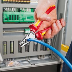 Alicates Para Engarzar Knipex 97 72 180