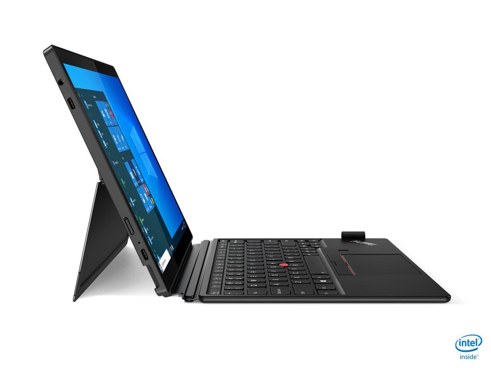 Lenovo Thinkpad X12 Detachable 20uw Tableta Con Teclado Desmontable Intel Core I5 1130g7 / 1.8 Ghz Win 10 Pro 64 Bits (Incluye Licencia De Win 11 Pro) Iris Xe Graphics De Intel 16 Gb Ram 512 Gb Ssd Nvme 12.3" Ips Pantalla Táctil 1920 X 128