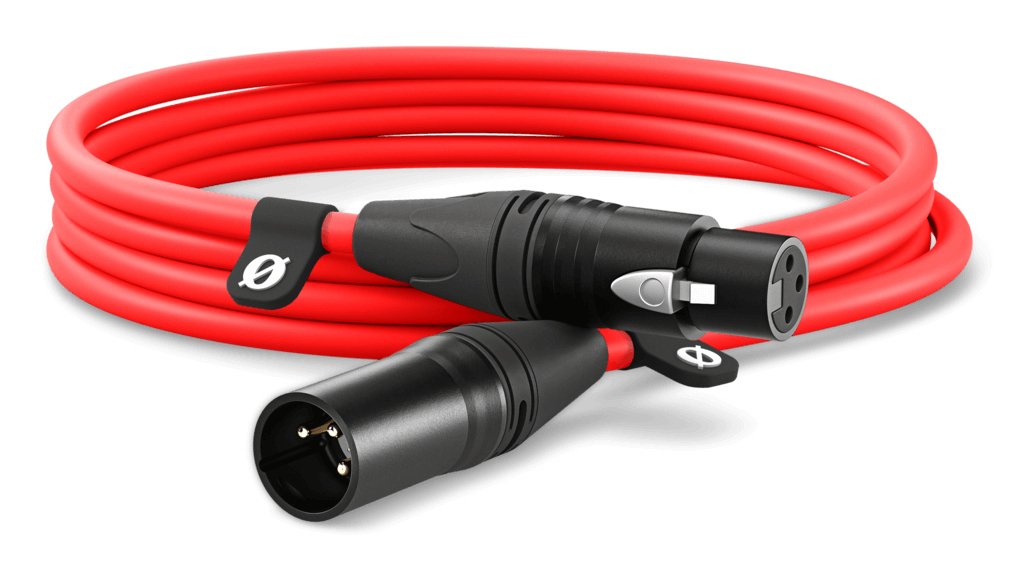 Rode Microphones Cable Xlr3m-R Rojo Xlr3m-R