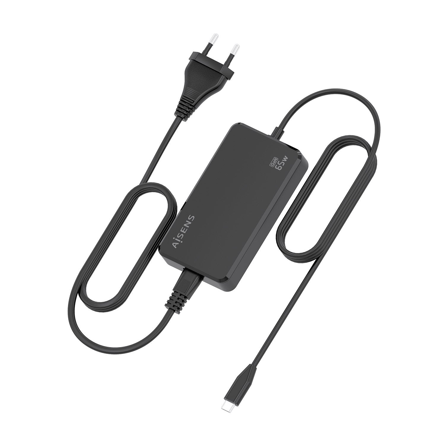 EAN 8435739903858 - AISENS ASCH-1PD65D068-BK adaptador e inversor de corriente Interior imagen 3