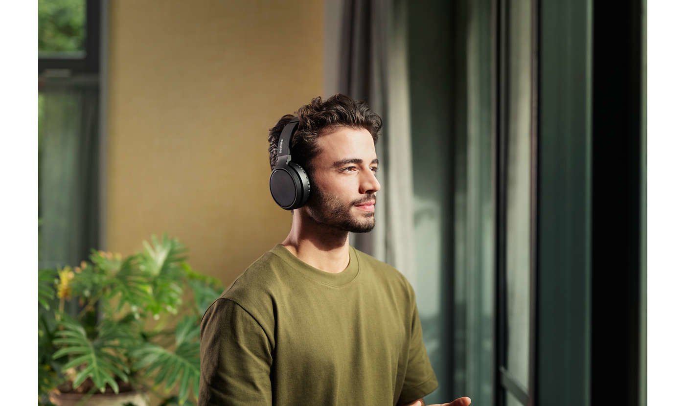 Auriculares Philips Supraaurales Inalambricos - Bluetooth 5.0 - Autonomia Hasta 29h - Bateria 400mah - Microfono