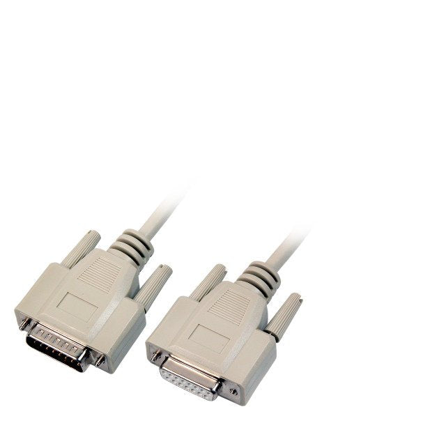 Efb Cable De Datos Serie 1:1, 2x Dsub 15, St.-Bu., 5,0m, Beige