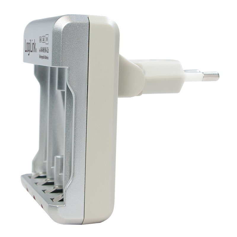 Logilink Pa0168 Cargador De Batería Ni-Mh/Ni-Cd Aa/Aaa/9v