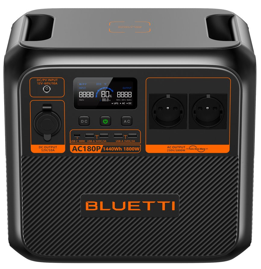 Bluetti Poweroak Ac180p - Portable Power Station