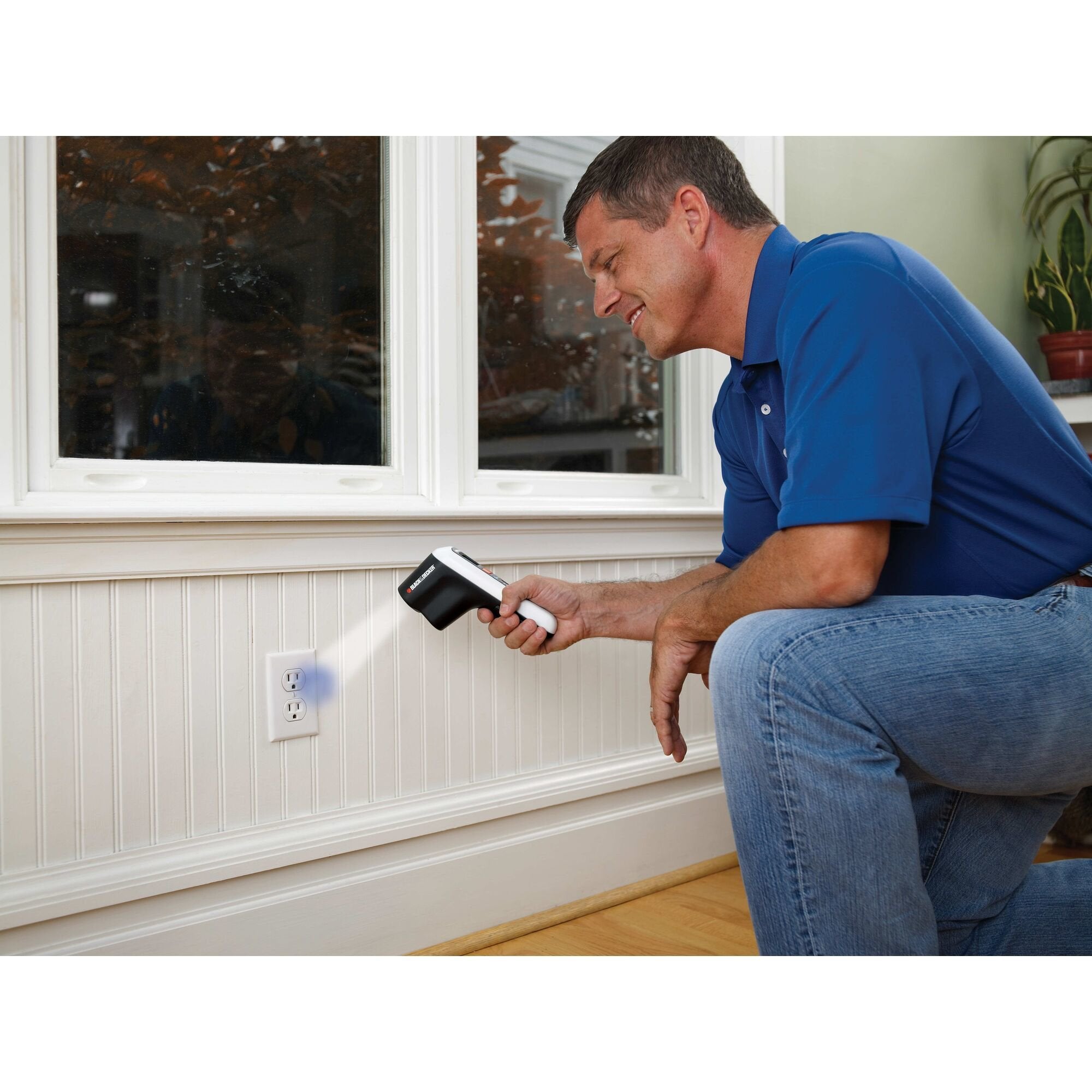 Detector De Ahorro De Energía Black+Decker Tld100, Detector Térmico (Blanco/Negro, 9 Voltios)