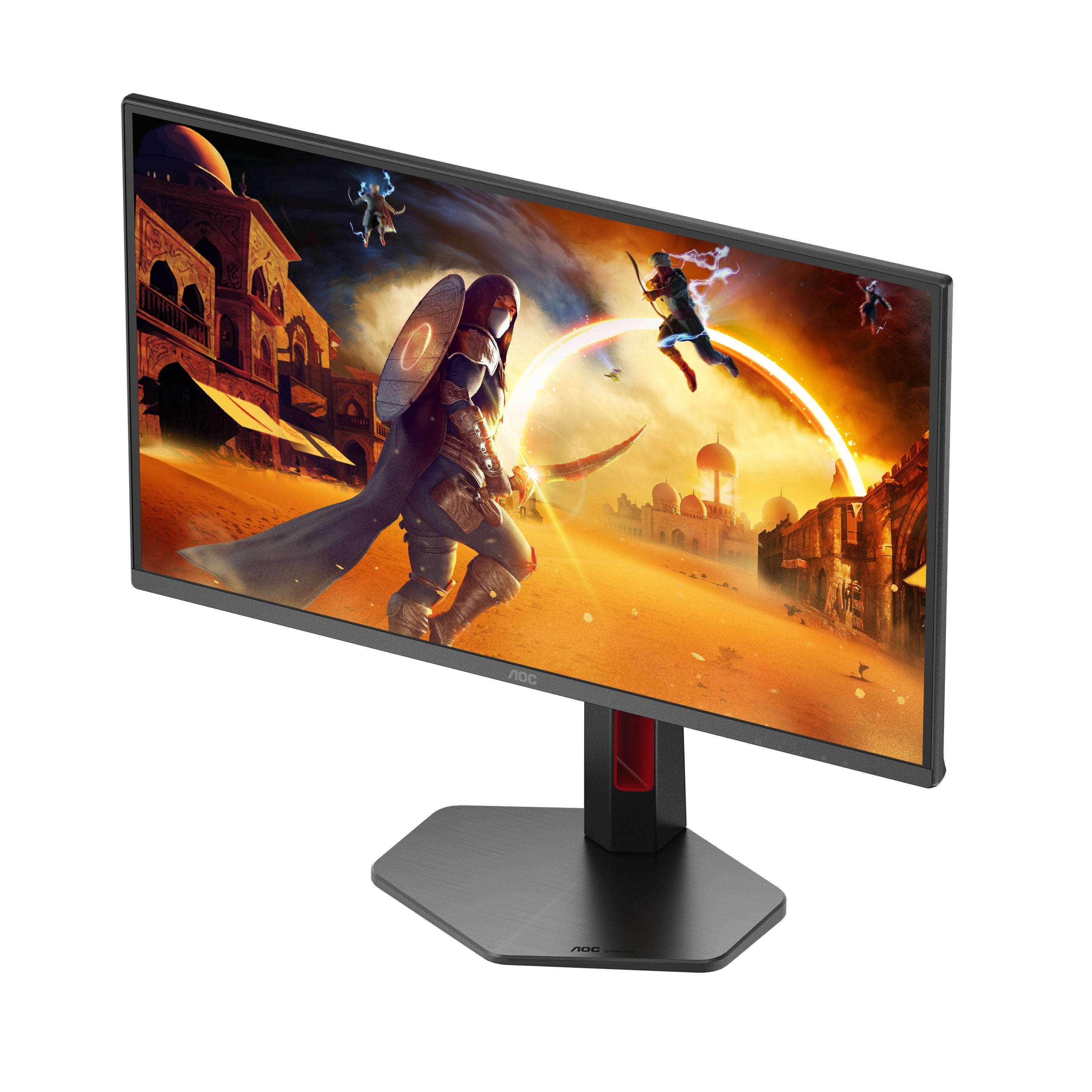 Monitor Aoc G4 Q25g4sr  24.5" 2560 X 1440 Pixeles Quad Hd Led Negro, Rojo