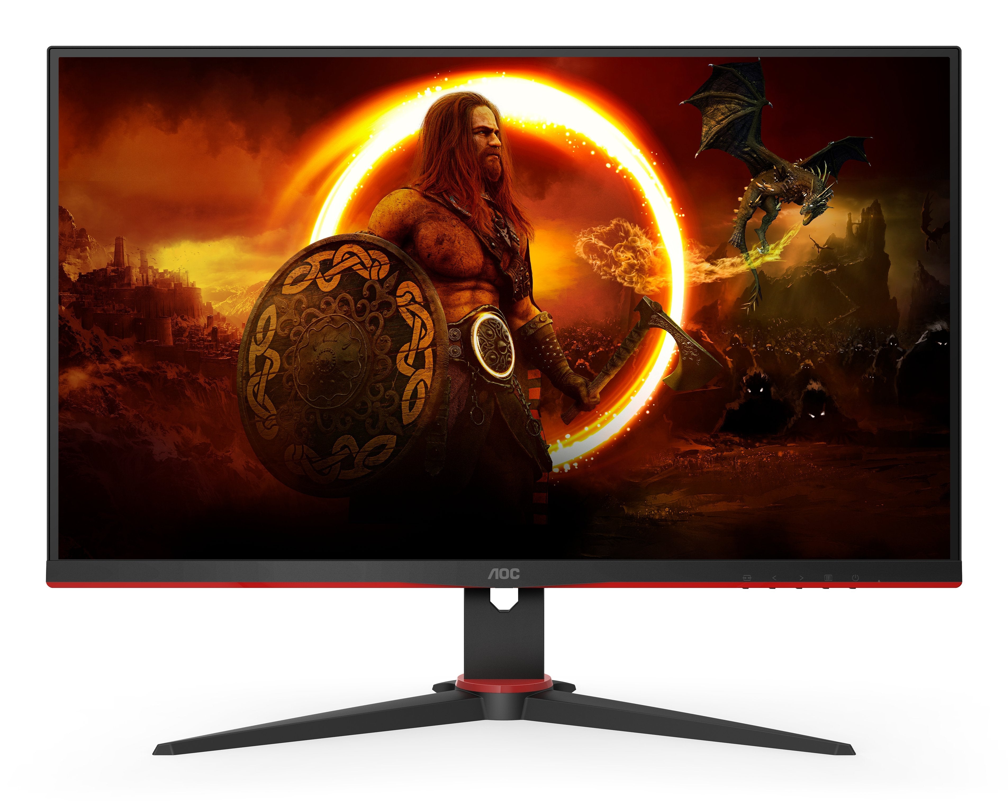 Monitor Gaming Aoc 24g2sae Bk 23.8' Full Hd 1ms 165hz Va Multimedia Negro
